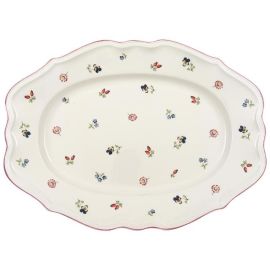 Villeroy & Boch / Petite Fleur / piatto ovale 44 cm / porcellana