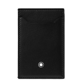 Montblanc / Meisterstück / custodia 3 scomparti / pelle nera