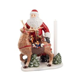 Villeroy & Boch / Christmas Toy's Memory / Babbo Natale con cervo - Santa with deer / porcellana