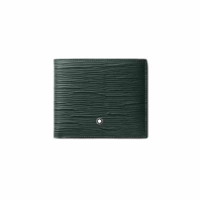 Montblanc / Meisterstück 4810 / portafoglio 8 scomparti / pelle verde