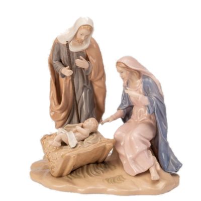 Noël / I Presepi / Statua Natività 19 cm / porcellana