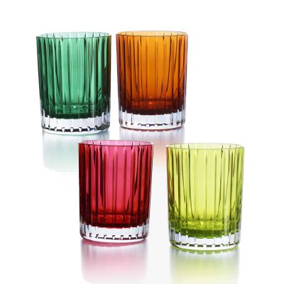 Baccarat / Harmonie - Colors of Joy / set 4 bicchieri tumbler / cristallo