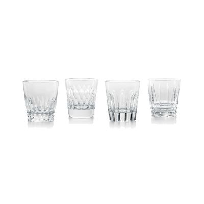 Baccarat / Vintage / set 4 bicchieri tumbler / cristallo