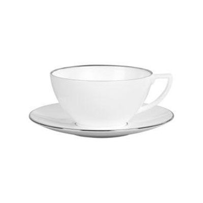 Wedgwood / Jasper Conran Platinum / set 2 tazze tè con piattini / porcellana