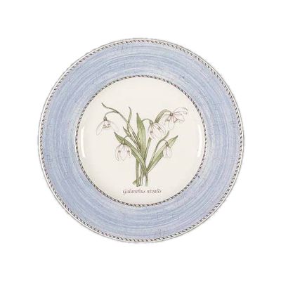 Wedgwood / Sarah's Garden Snowdrop / set 4 piatti frutta 20 cm / porcellana