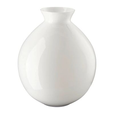 Rosenthal / Silvana / vaso 33 cm / vetro / bianco