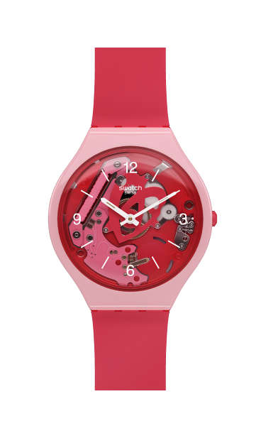 Cinturino on sale swatch trasparente